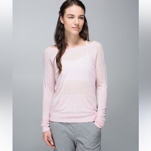 Lululemon Chai Time Pullover II
Heathered Barely Pink size 4